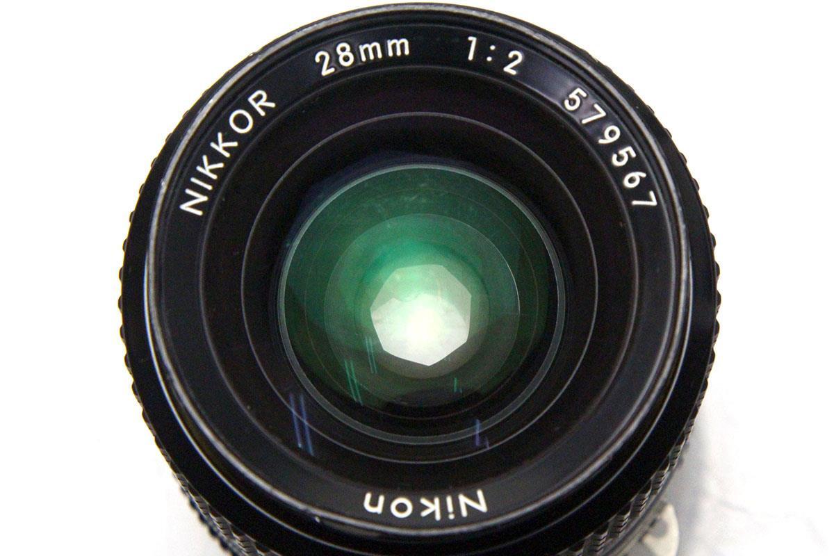 訳有品｜ニコン Ai-S Nikkor 28mm F2 CA01-A7620-3T3B-ψ レンズ オールド ニッコール 単焦点 Fマウント MF_画像5