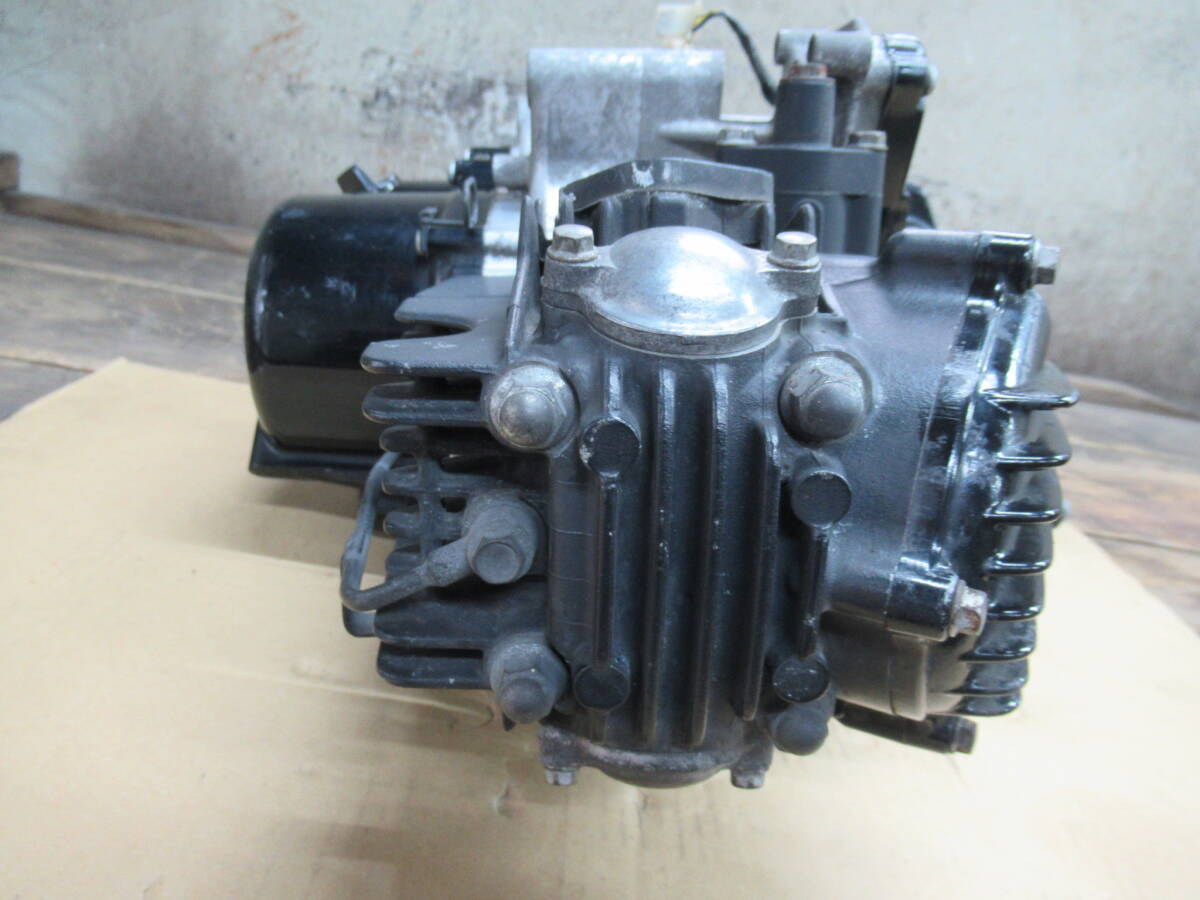 KSR110 KL110A エンジン本体 実動車外し 長期保管品 レストアベースに カワサキ Kawasakiの画像6