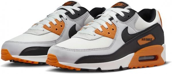 ★新品★NIKE AIR MAX 90 エアマックス90 FB9658-003 白オレンジ 27.5の画像1