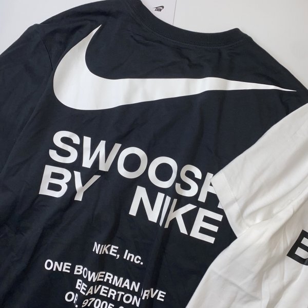 NIKE ナイキ ビッグスウッシュ Tシャツ 2枚 DZ2882 -010 -100 黒 白 2XL_画像4