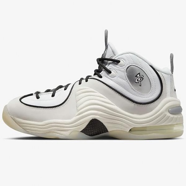 NIKE AIR PENNY 2 エアペニー FB7727-100 白黒 28.5の画像2