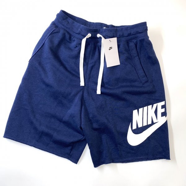 NIKE ナイキ NSW 柔らかいコットンジャージー素材 ハイブリッド ハーフパンツ DX0503-410 ネイビー M_画像1