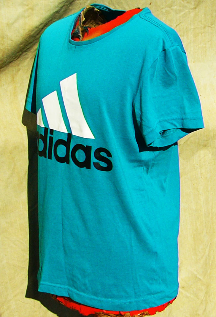 即決◆adidas◆コックコークグリーン車cs◆S◆古着_画像5