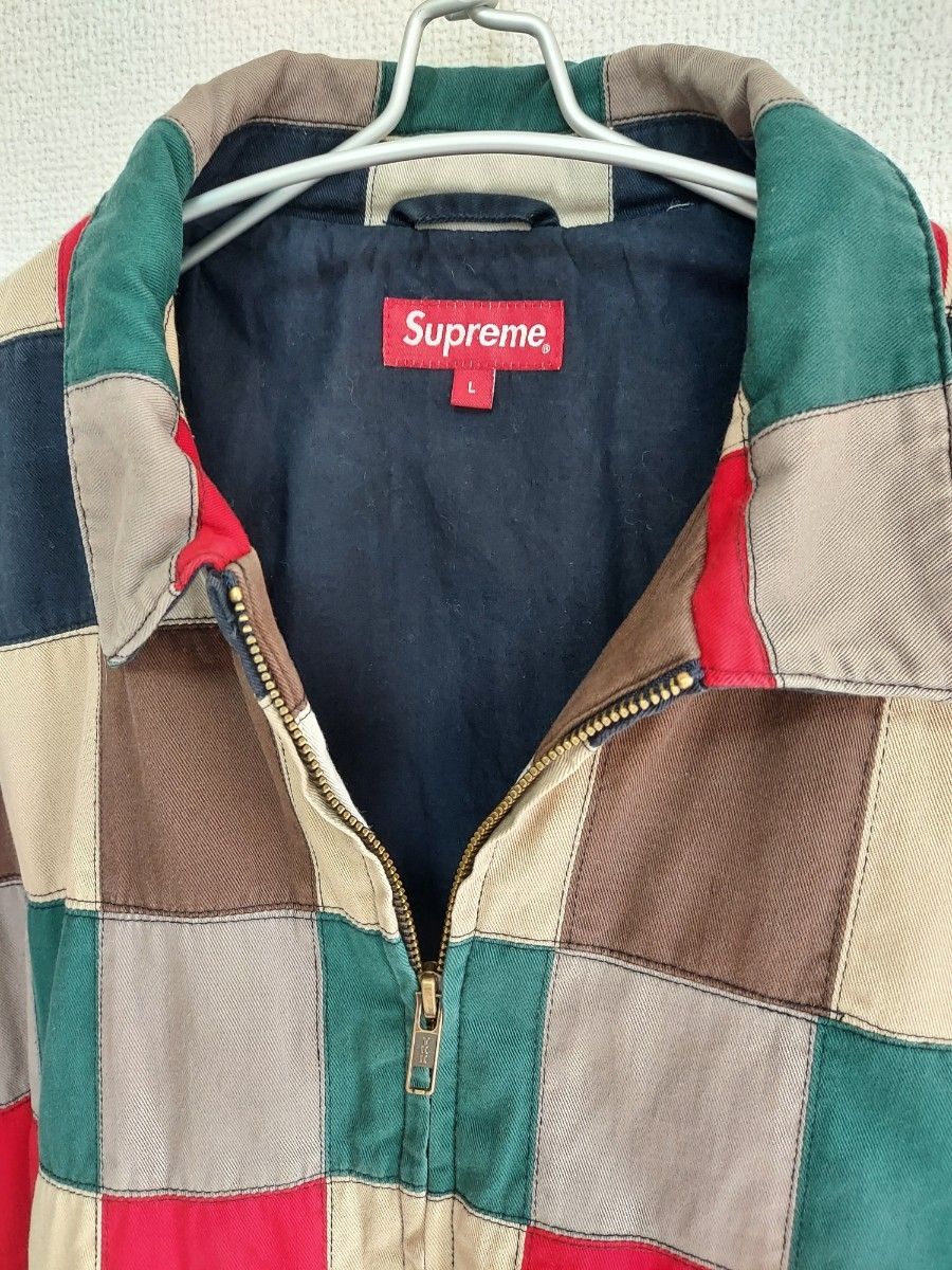 最終お値下げ 【名作】~Supreme~ Patchwork Harrington Jacket L 最終お値下げ 【名作】~Supreme~ Patchwork Harrington Jacket L