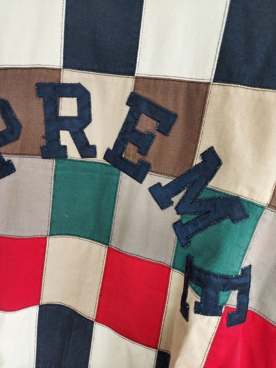最終お値下げ 【名作】~Supreme~ Patchwork Harrington Jacket L 最終お値下げ 【名作】~Supreme~ Patchwork Harrington Jacket L