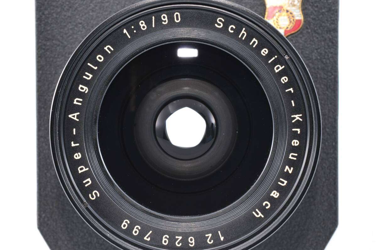 [美品] シュナイダー Schneider Kreuznach Super Angulon 90mm f/8 大判カメラ レンズ 元箱あり #82Bの画像8