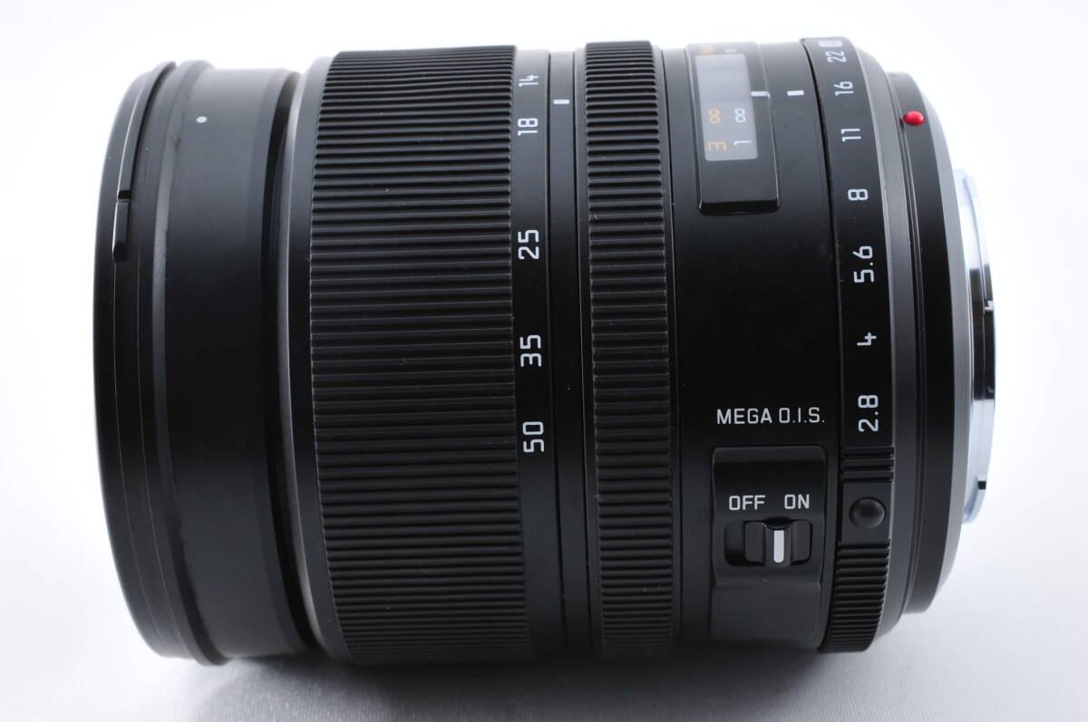[ジャンク] パナソニック Panasonic Leica レンズ 1:2.8-3.5/14-50 ASPH E72 動作未確認 #18_画像4