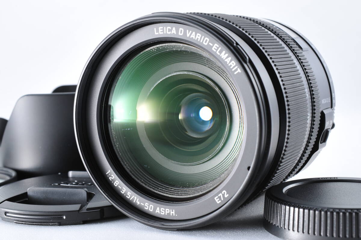 [ジャンク] パナソニック Panasonic Leica レンズ 1:2.8-3.5/14-50 ASPH E72 動作未確認 #18_画像1