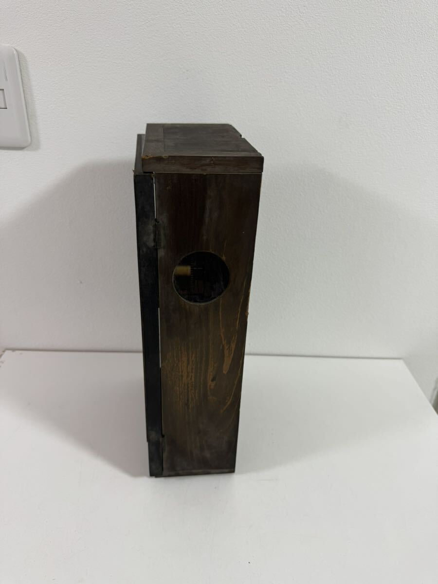 精工舎 ぜんまい式 掛け時計 振り子時計 SEIKOSHA ゼンマイ 手巻き レトロ アンティーク 木製の画像7
