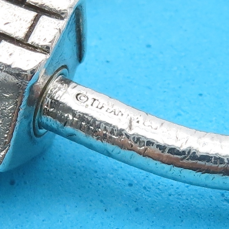 ultimate rare Tiffany&Co. Tiffany house motif silver key ring SV925 key house MM33