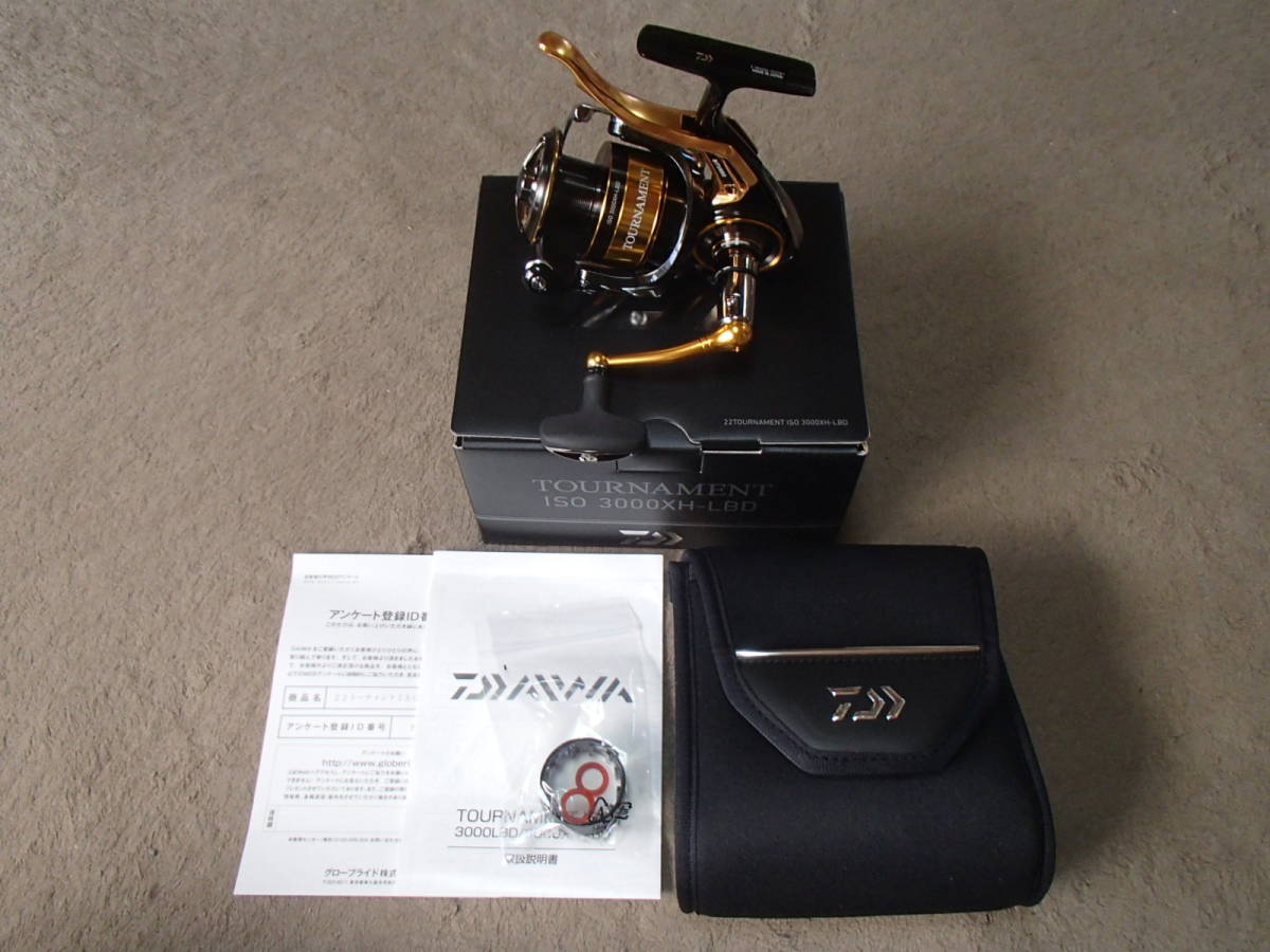 Daiwa(ダイワ)22 トーナメント ISO 3000XH-LBD 新品未使用_画像1