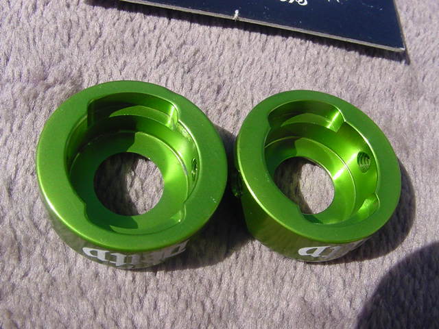 Deity LIFESAVER END CAP GREEN ODI対応 新品未使用の画像3