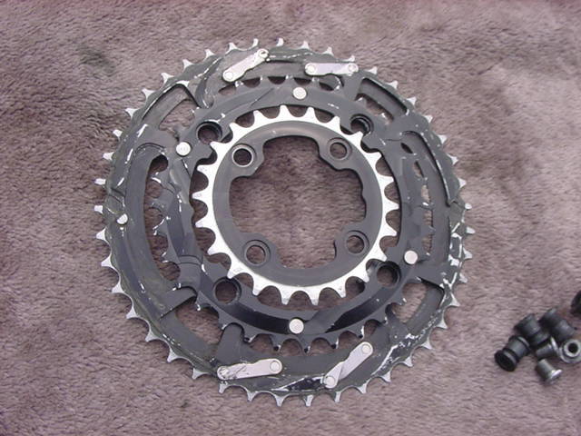 RACEFACE 46/32/22T Chainring 104BCD 9s用 CANADA製 の画像6