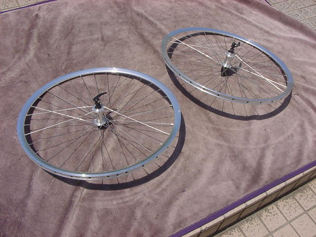 Road用 SHIMANO Tubular Wheel Set 700C 100/130㎜ 8/9/10s用 新品未使用　　_画像2