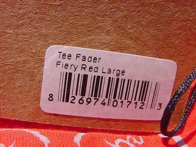 chromag Fader Tee Lsize RED 新品未使用の画像3