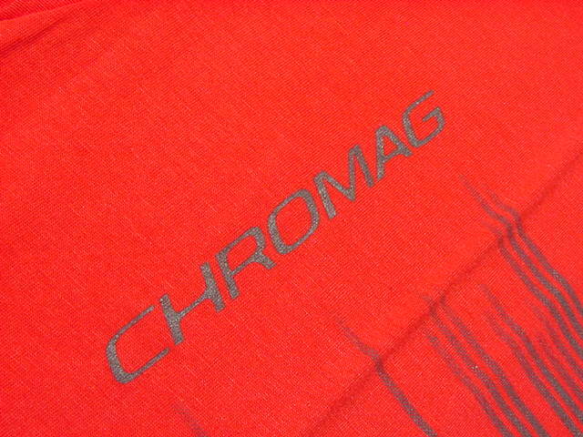 chromag Fader Tee Lsize RED 新品未使用の画像5