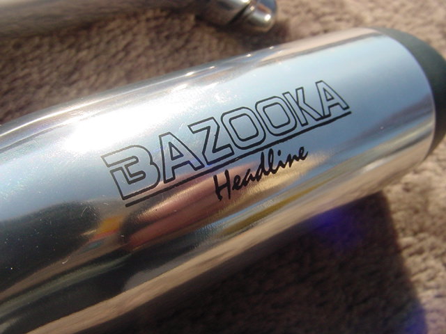 bazooka 3D Butterfly Bar Ends SL 新品未使用 _画像3