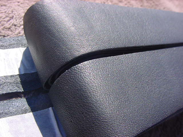 GP HBT019 Leather Bar Tape BK new goods unused 
