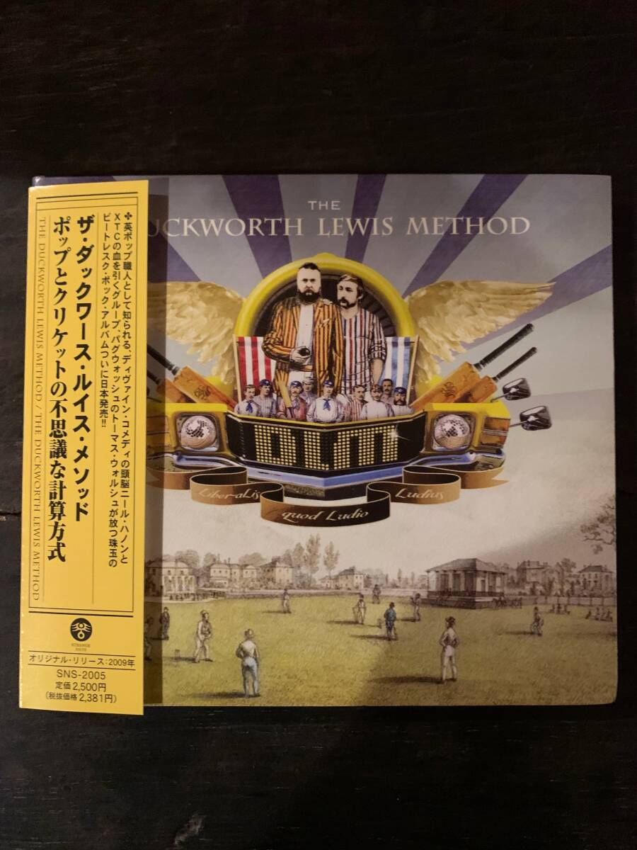 ポップとクリケットの不思議な計算方式 日本盤 帯付 The Duckworth Lewis Method ザ・ディヴァイン・コメディ divine comedy 和久井光司 _画像1