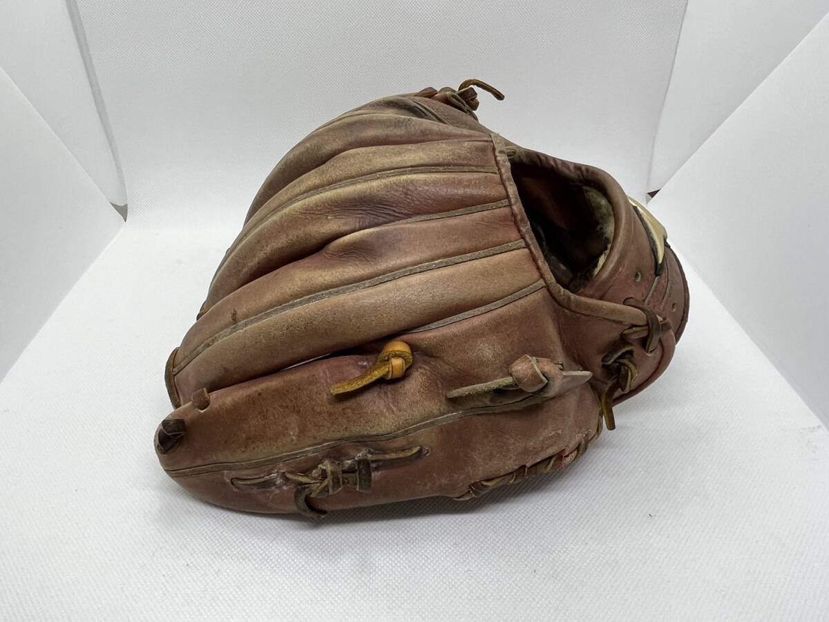 野球 グローブ ミズノ MIZUNO グローバルエリート 硬式 CM0217 中古品 痛みあり グラブ袋付きの画像6