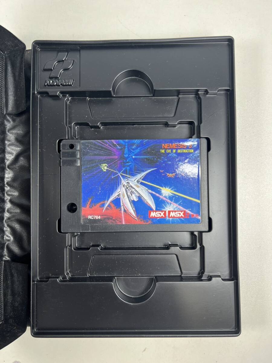 MSX ROM ゴーファーの野望 エピソード2 EPISODE Ⅱ コナミ KONAMI グラディウス 箱説付 ジャンクの画像6