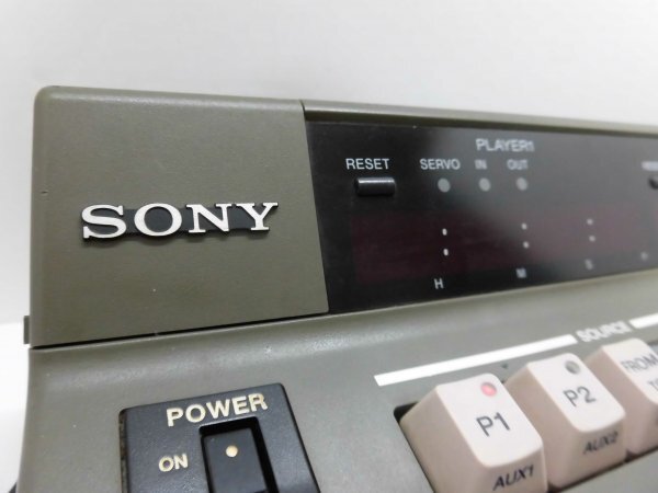 HS62★SONY★PVE-500★ビデオ編集コントローラー★エディティングコントロールユニット★_画像4