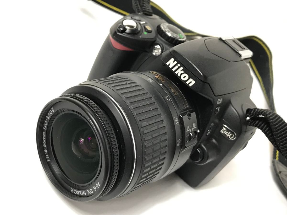 Nikon D40 ダブルレンズ ニコン デジタル一眼レフカメラ デジタルカメラ デジカメ 動作品