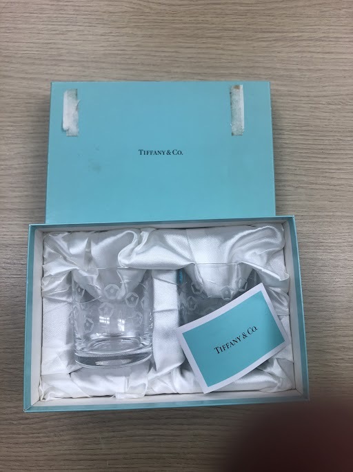 #9965 ティファニー TIFFANY&Co. ペアグラスセット