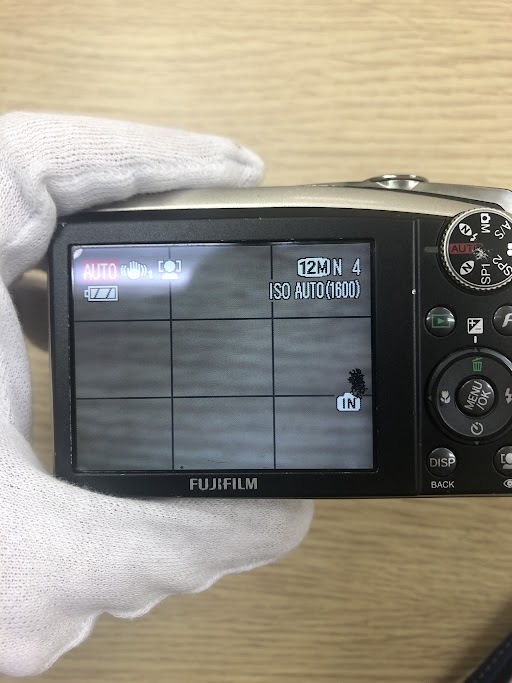 #10072 FUJIFILM FINEPIX F50fd 画面一部分液晶損傷_画像5