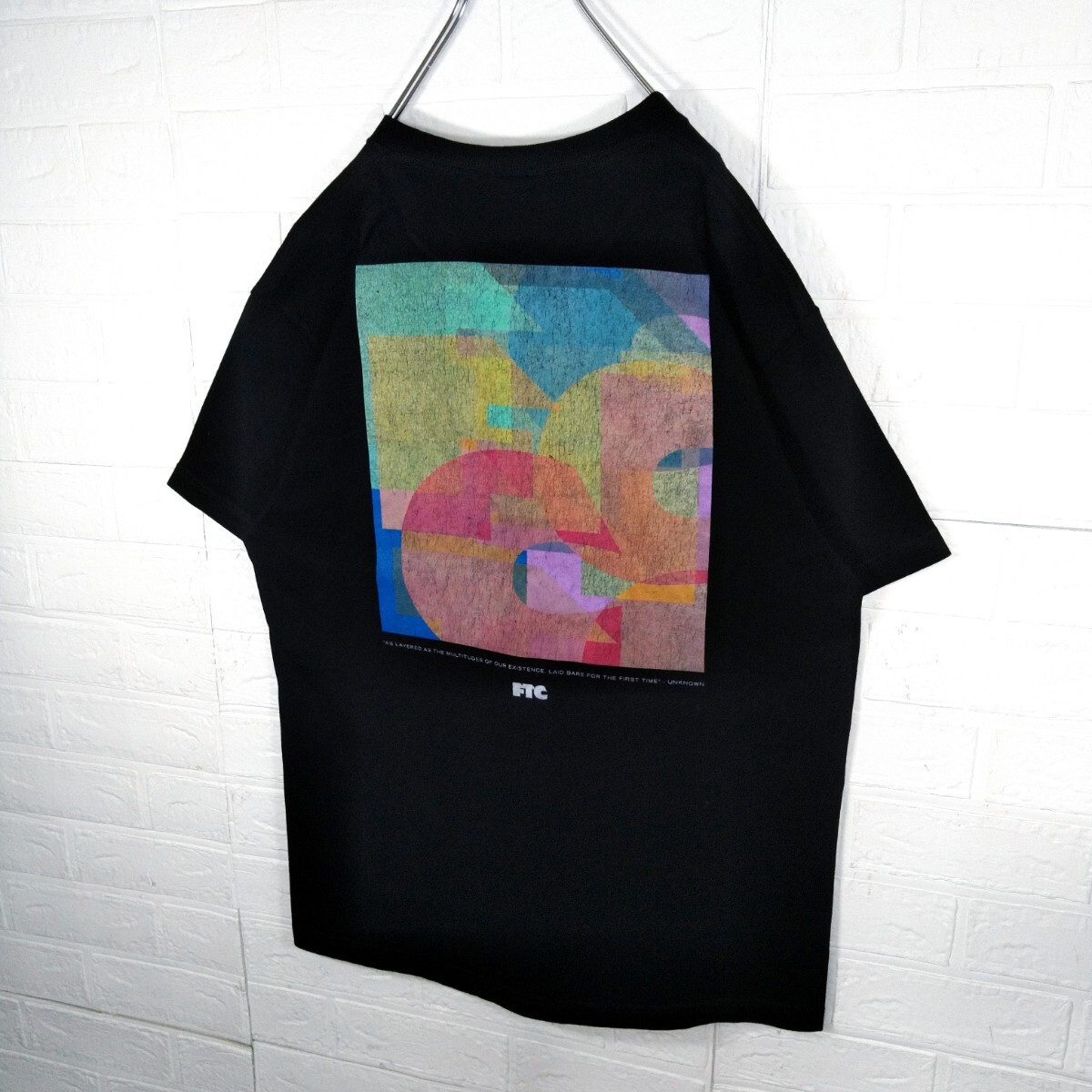 【FTC】絵画デザイン　カラフルロゴ　Tシャツ