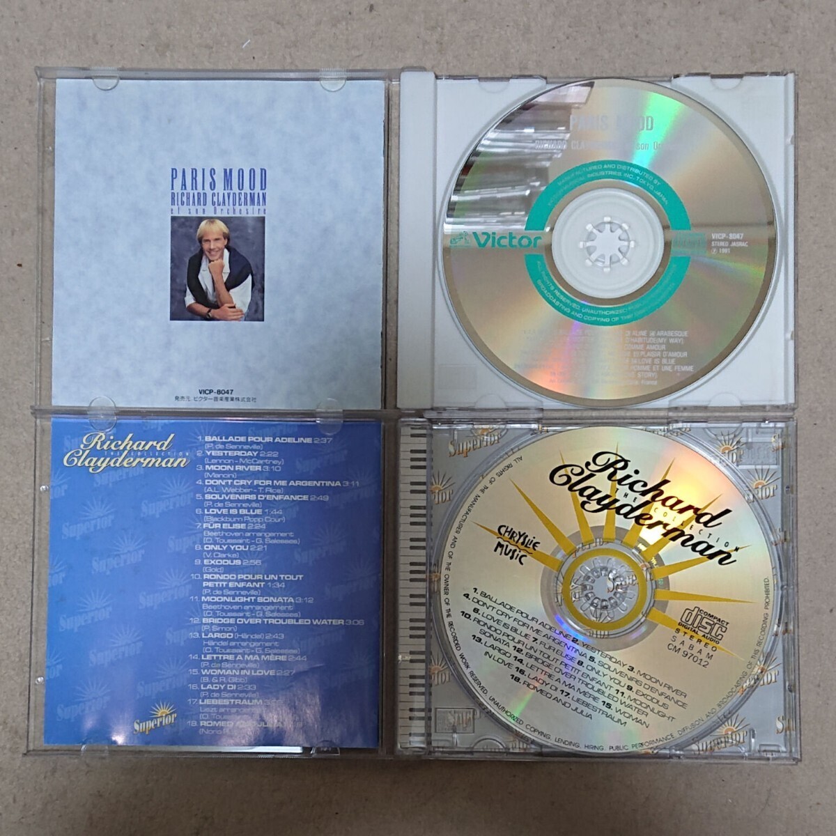 【CD】リチャード・クレイダーマン 4アルバム Richard Claydermanの画像3
