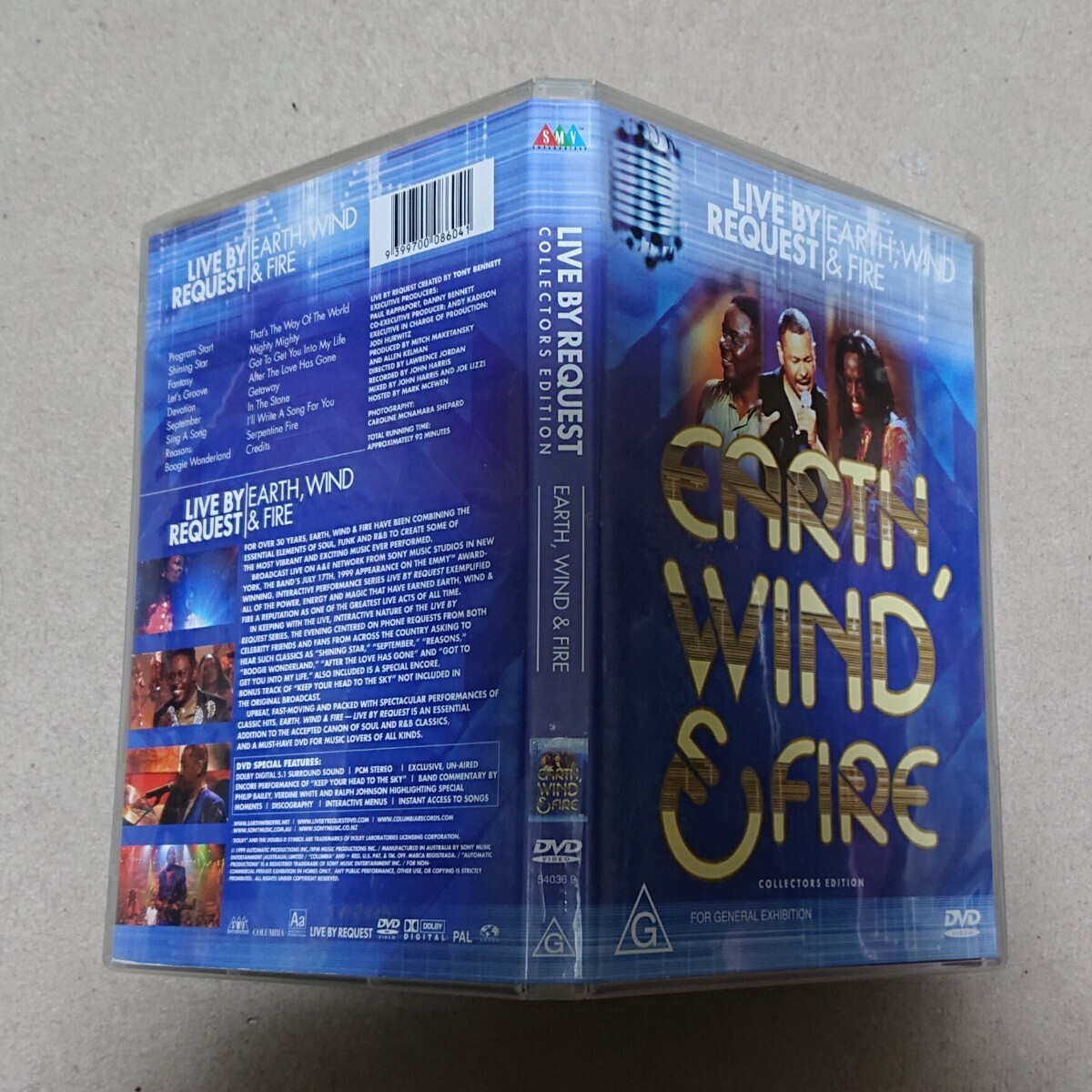 【DVD】アース・ウィンド&ファイアー Live By Request/Earth Wind & Fireの画像4