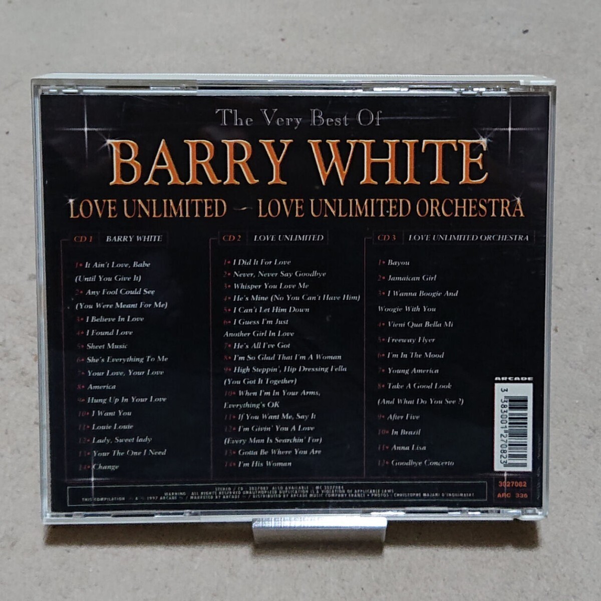 【CD】バリー・ホワイト The Very Best of Barry White《3枚組》の画像2