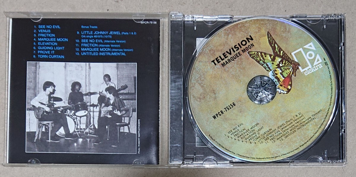 【CD】テレヴジョン/マーキー・ムン Television/Marquee Moon《国内盤》の画像4