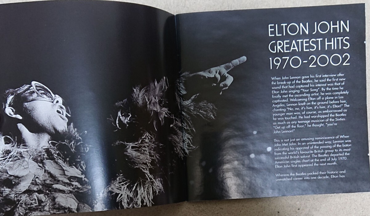 【CD】エルトン・ジョン/ベスト Elton John Greatest Hits 1970-2002《2枚組》の画像6