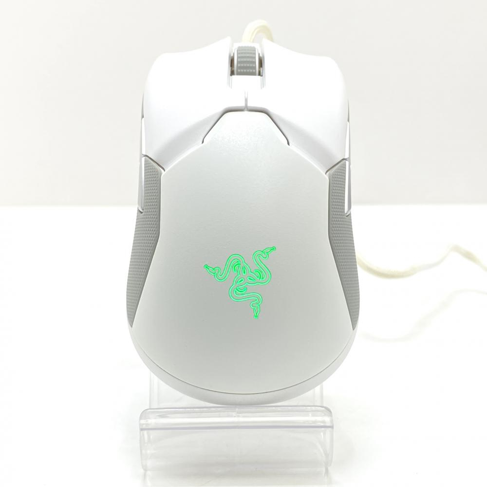 [ used ][ breaking the seal ]Razer wire / wireless ge-ming mouse VIPER ULTIMATE MERCURY WITH CHARGING DOCK[RZ01-03050400-R3M1][240095246998]