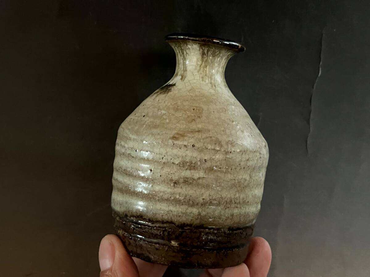 骨董 唐津焼?徳利 - 花瓶 骨董 唐津焼?徳利 - 花瓶