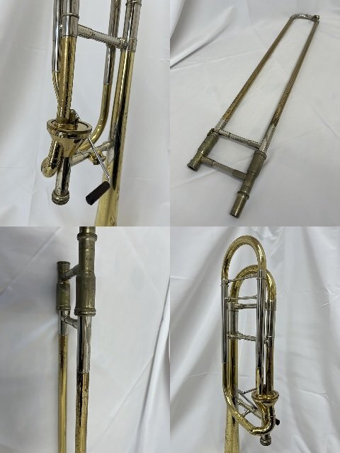 【中古品】S.E.Shires　シャイアーズ　トロンボーン　1Y/TB47　アキシャルフローバルブ　マウスパイプ3本付_画像9