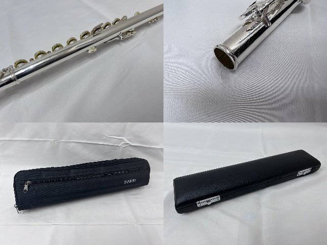 【調整済・中古品】サンキョウ　SANKYO フルート ETUDE　エチュード　カバードキィ_画像10