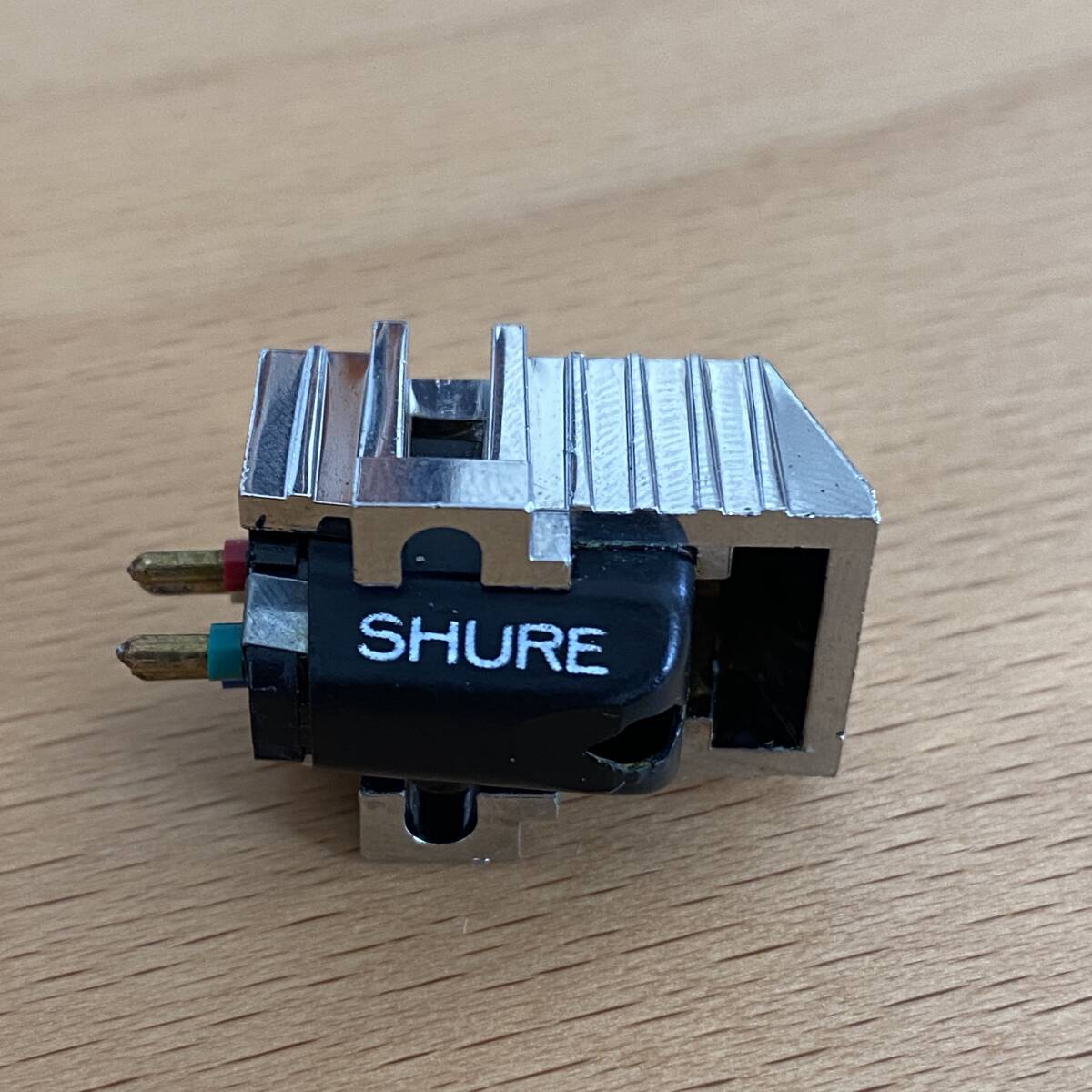 Shure V-15 Type III シュアー V15 タイプ3 MMカートリッジ スタイラス無し 動作未確認 鏡面 白文字の画像3