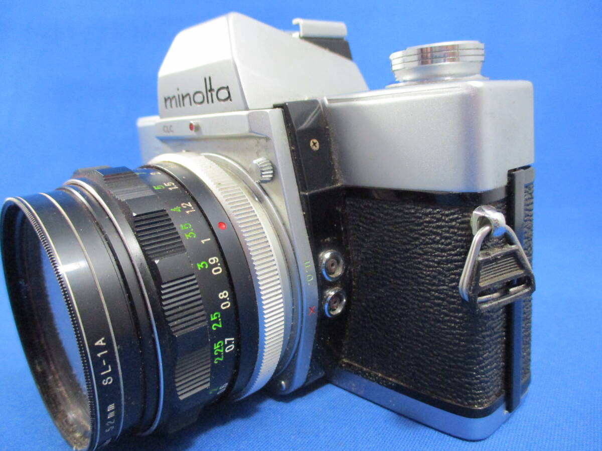 minolta SRT 101 MC ROKKOR-PF 1:1.7 f=55mm ミノルタ フィルムカメラ 「＃1932」の画像7