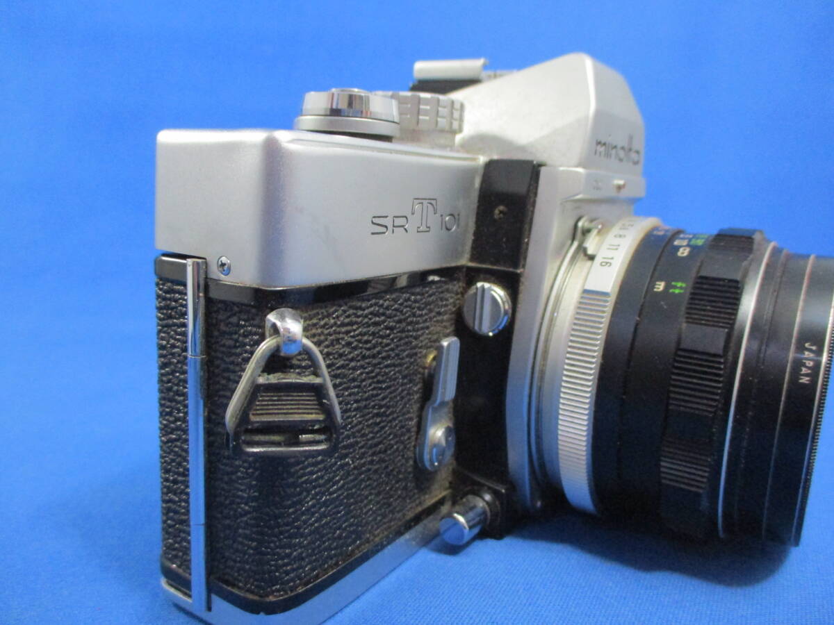 minolta SRT 101 MC ROKKOR-PF 1:1.7 f=55mm ミノルタ フィルムカメラ 「＃1932」の画像6