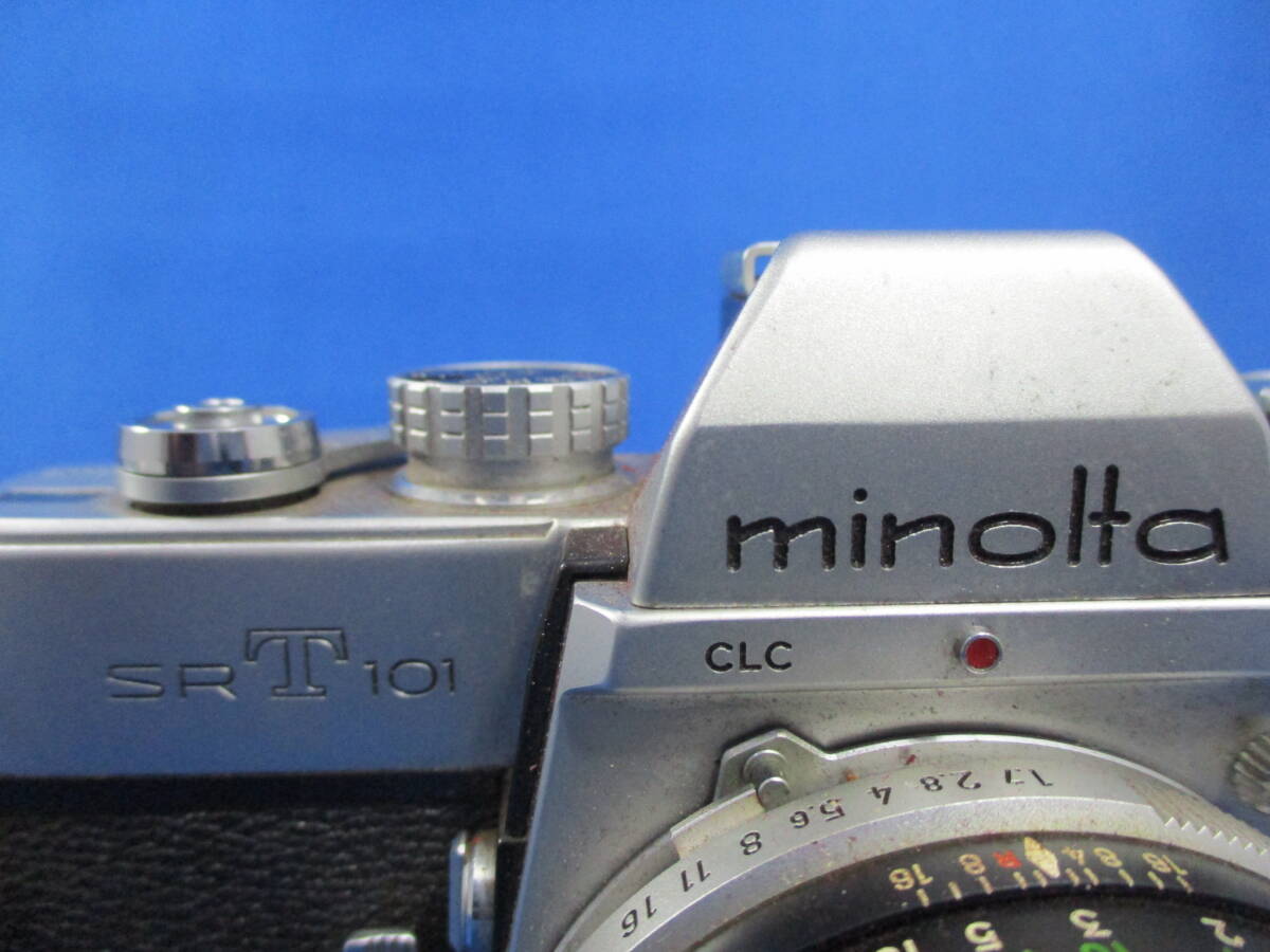 minolta SRT 101 MC ROKKOR-PF 1:1.7 f=55mm ミノルタ フィルムカメラ 「＃1932」_画像5