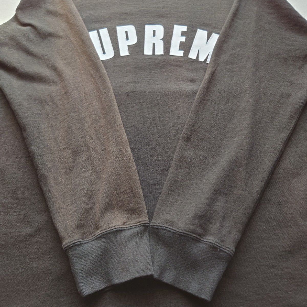 Supreme アーチロゴ ロンT ブラック L 訳あり シュプリーム Supreme アーチロゴ ロンT ブラック L 訳あり シュプリーム