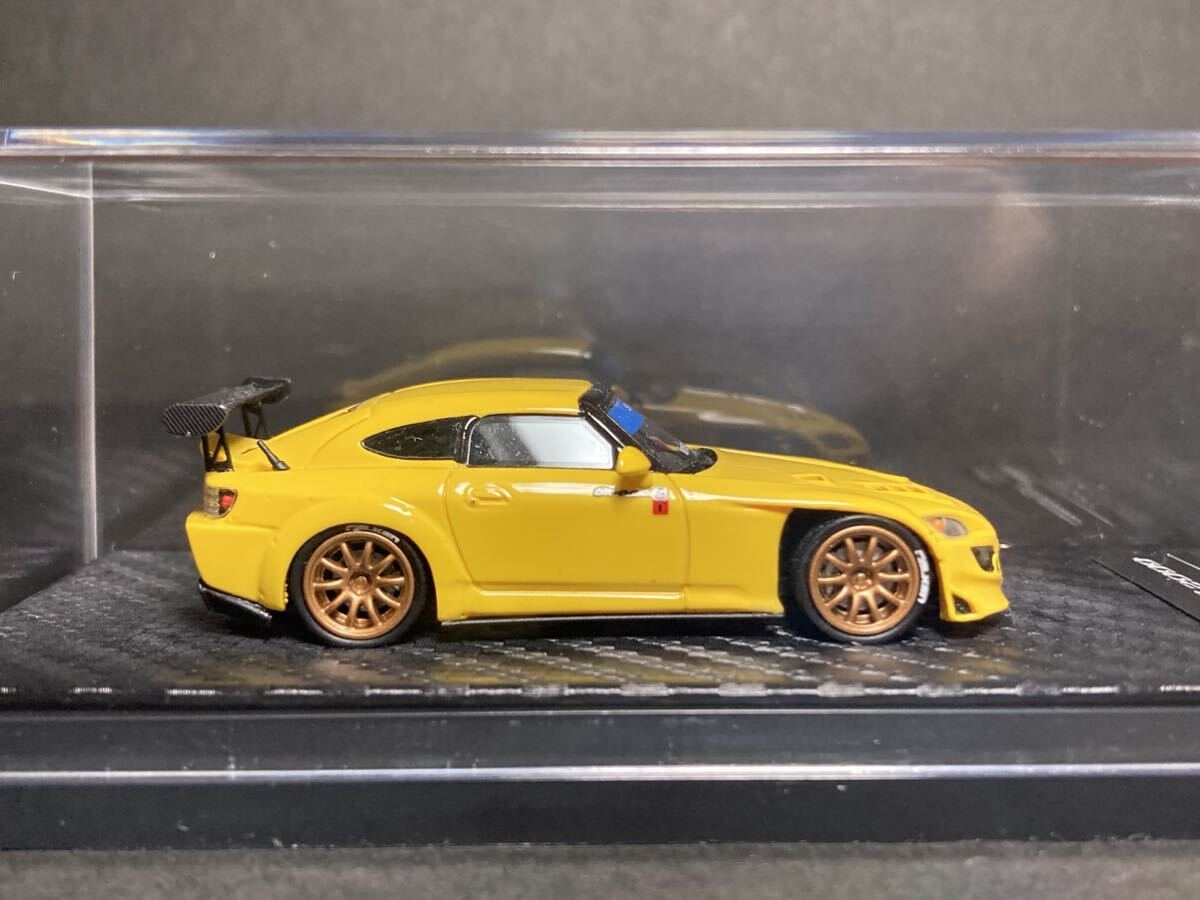 YM model 1/64 spoon S2000 ミニカー ignition model イグニッションモデル inno64 イノモデル ターマックワークスの画像9