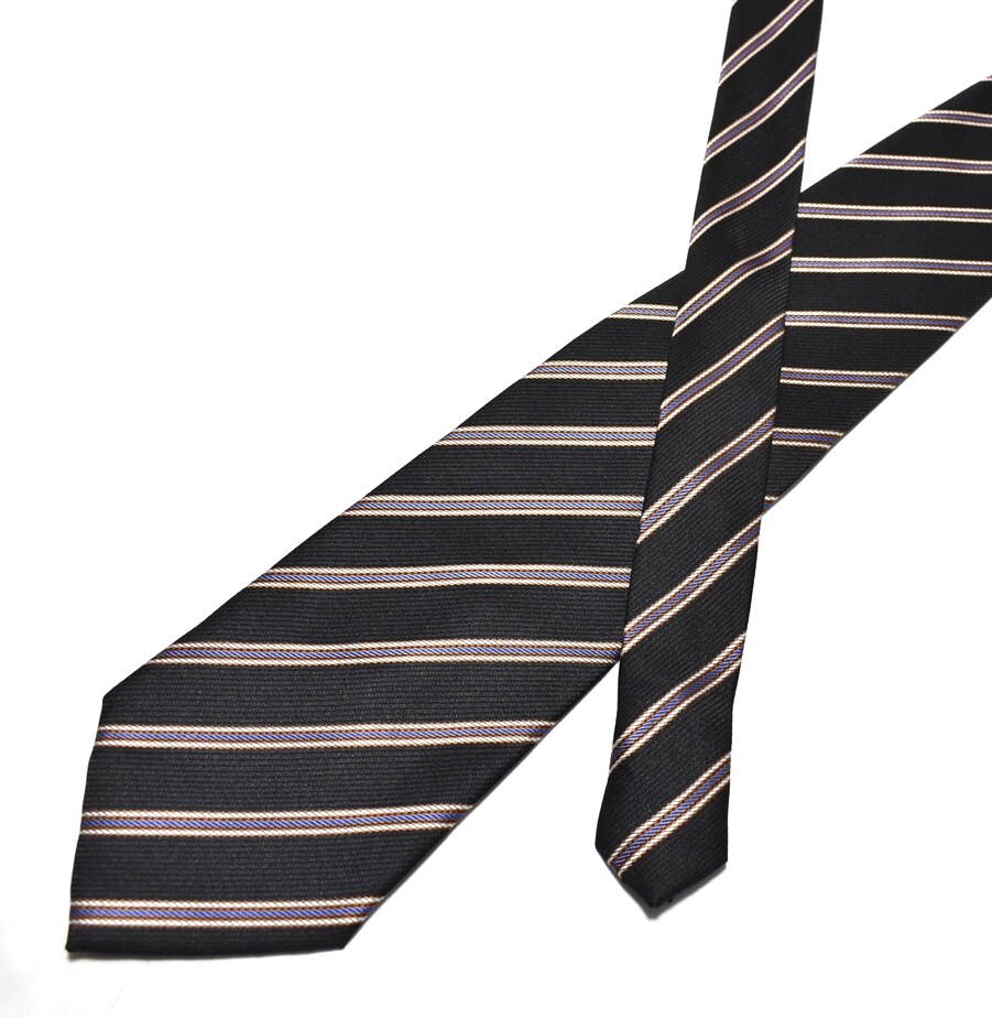 B614* Armani галстук полоса рисунок *