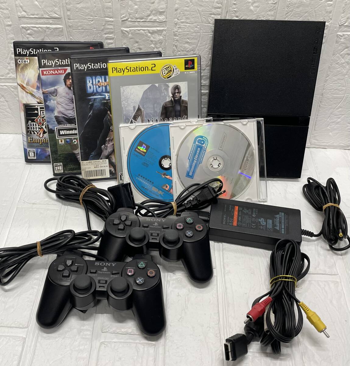 SONY Play Station 2 ソニー プレーステーション プレステ2 PS2 SCPH-75000 ゲーム機 ソフト まとめ 注目 ９９円スタートの画像1