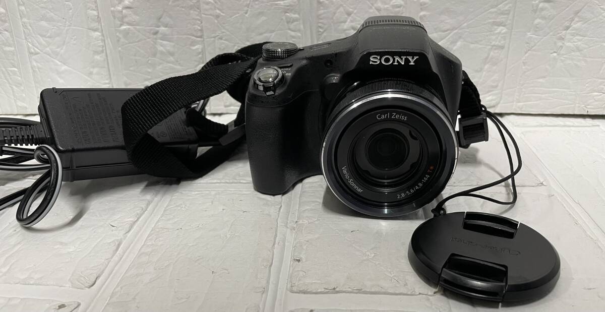 中古品 SONY ソニー Cybershot DSC-HX100V サイバーショット コンパクトカメラ デジタルカメラ 動作未確認の画像1