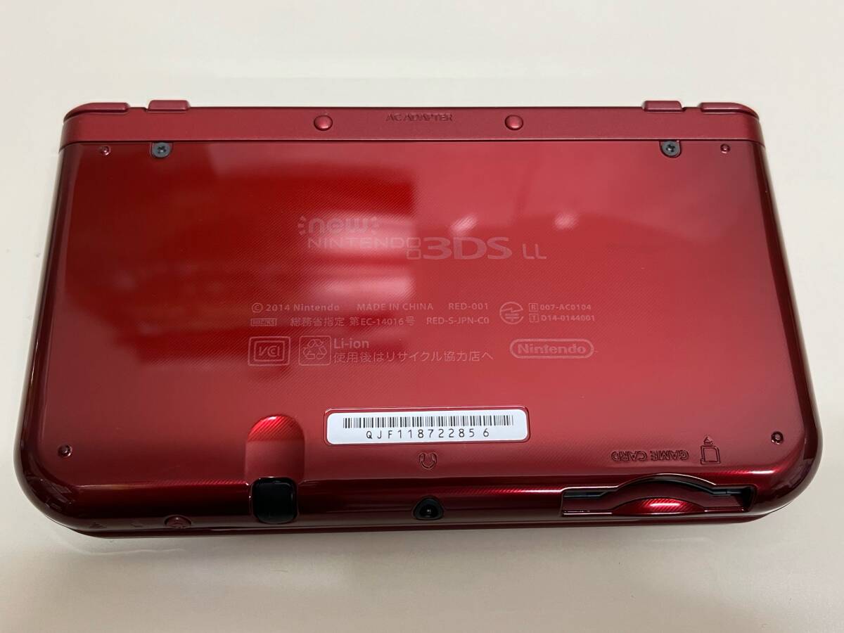 Nintendo ニンテンドー 3DSLL RED-001 ゲーム機本体 レッド 初期化済 爆安 99円スタート_画像5