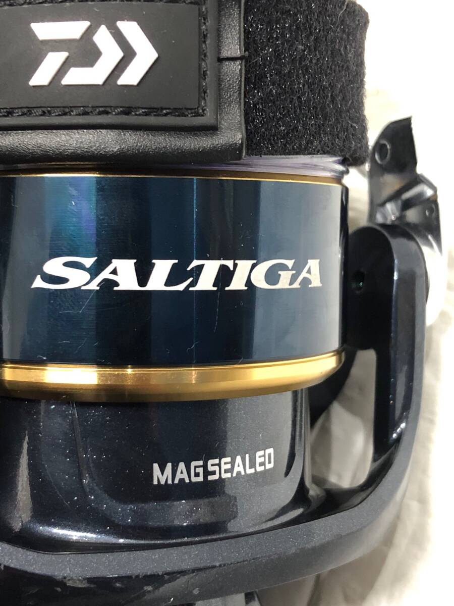 中古品 DAIWA ダイワ 20 SALTIGA 10000-H ソルティガ リールの画像3